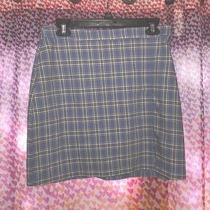 Hollister Plaid Skirt